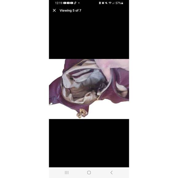 Michael kors Fulton chain in merlot - Picture 4 of 5